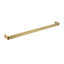 Cavallo AR71-8 Square Single Towel Rail 800mm - Brushed Brass