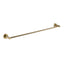 Pentro Single Towel Rail 800mm - Brushed Gold