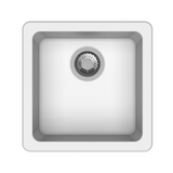ARETE White Granite Quartz Stone Sink 422mm