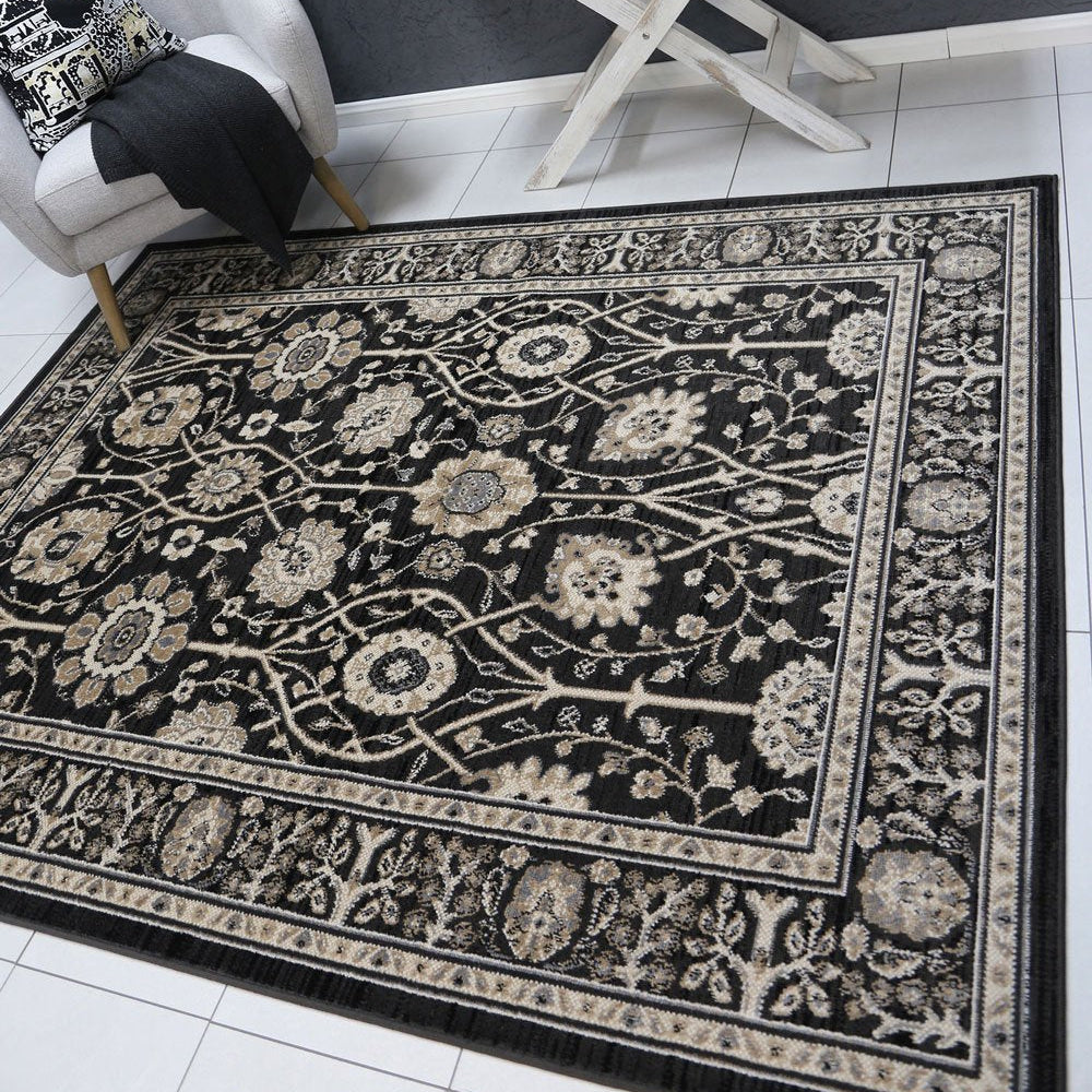 Arya Grey Oriental Rug