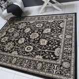 Arya Grey Oriental Rug