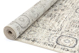 Arya Cream Grey Contemporary Rug