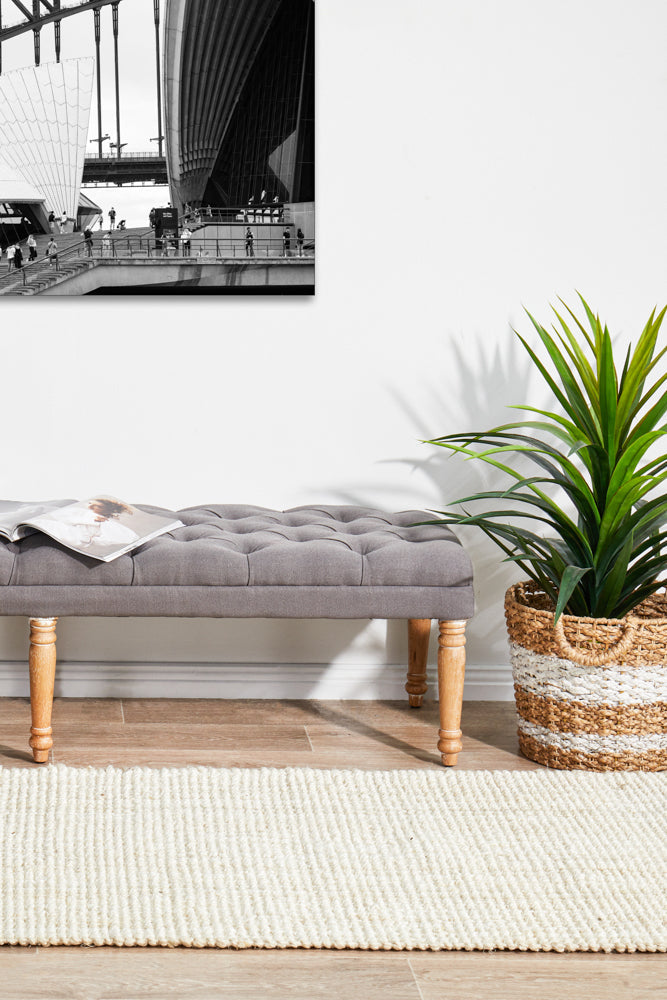 Atrium Barker Bleach Jute Runner