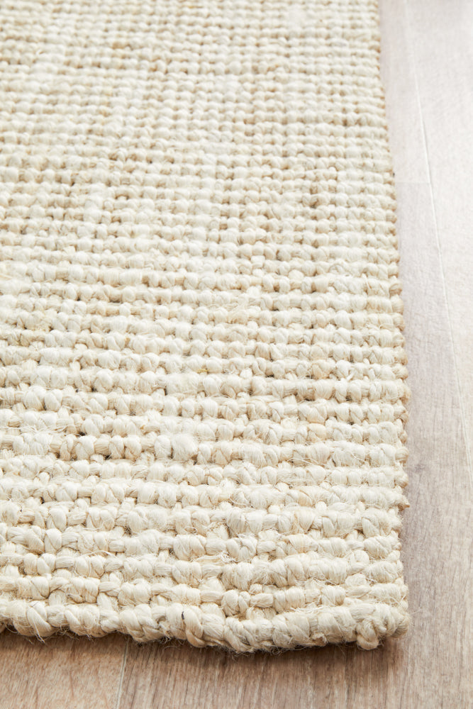 Atrium Barker Bleach Jute Runner