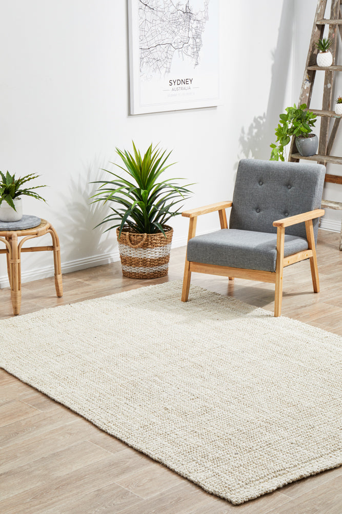 Atrium Barker Bleach Jute Rug