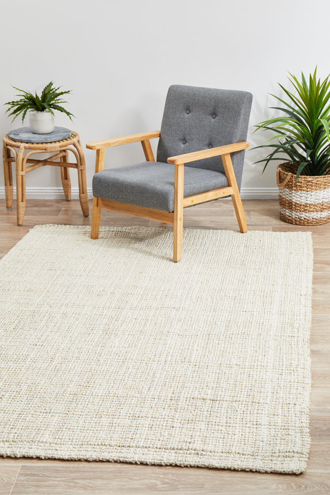 Atrium Barker Bleach Jute Rug