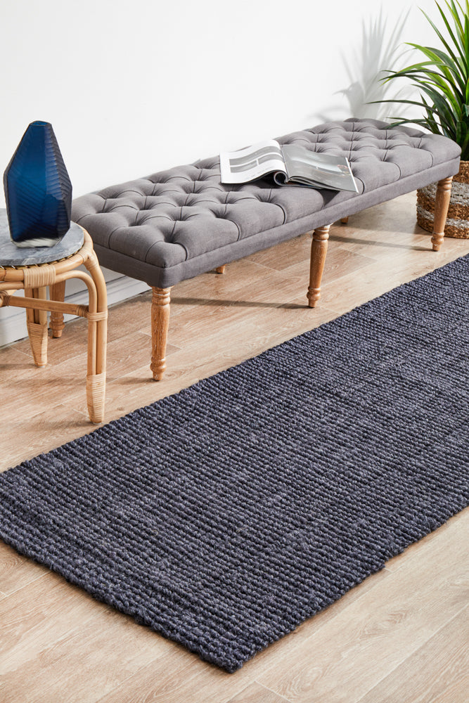 Atrium Barker Navy Jute Runner