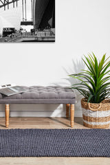 Atrium Barker Navy Jute Runner