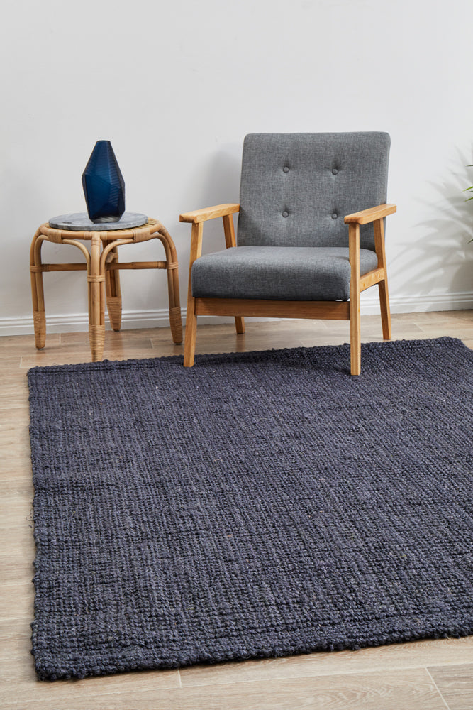 Atrium Barker Navy Jute Rug