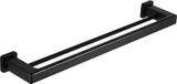 Robert Double Towel Rail - 800mm (Black) - Clearance