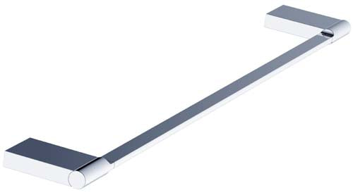 Geo Single Towel Rail (Chrome) - 800mm - Clearance