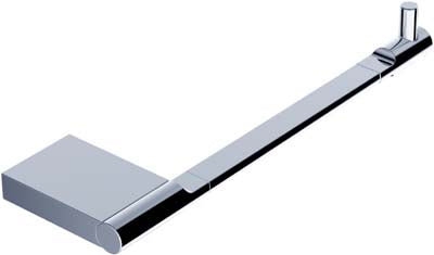 Geo Toilet Roll Holder (Chrome) - Clearance