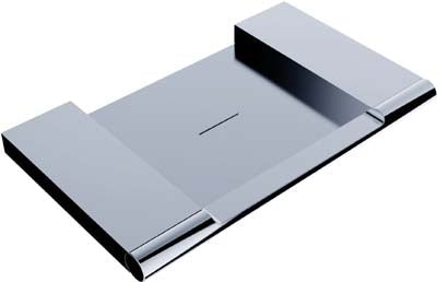 Geo Soap Dish (Chrome) - Clearance