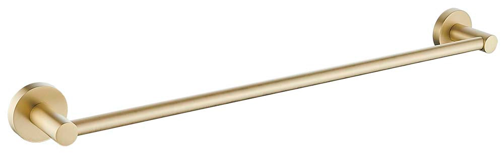 Ideal Single Towel Rail (Brushed Gold)