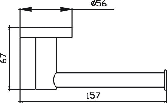 Ideal Toilet Roll Holder (Chrome)