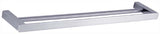 Elegant Double Towel Rail (Chrome)