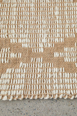 Bali Natural Jute Beige Brown Rug