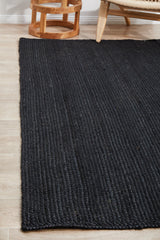 Bondi black, colour: black Rug