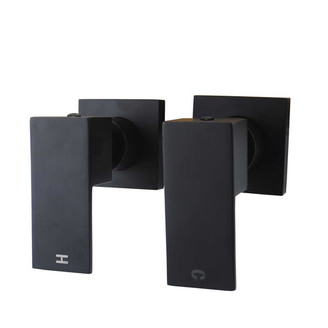 Blaze Shower Wall Taps - Matte Black