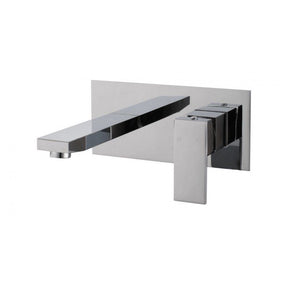Blaze Bathtub Basin Wall Mixer With Spout - Chrome