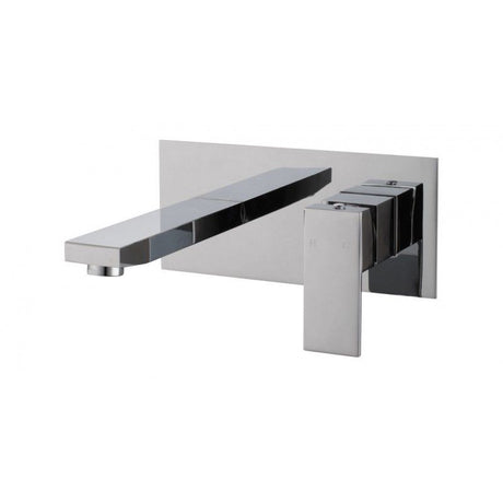 Blaze Bathtub Basin Wall Mixer With Spout - Chrome