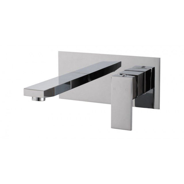 Blaze Bathtub Basin Wall Mixer With Spout - Chrome