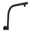 Blaze Round Swivel Gooseneck Shower Arm - Black