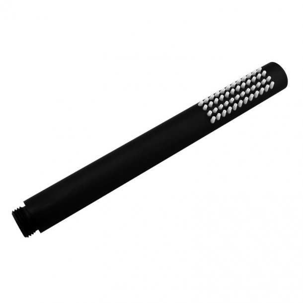 AQU Round Single Function Handheld Shower Head - Matte Black