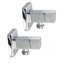BLAZE Square 1/4 Turn Washing Machine Stop Tap (Chrome)