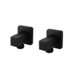 BLAZE Square Black 1/4 Turn Washing Machine Stop Tap