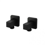 BLAZE Square Black 1/4 Turn Washing Machine Stop Tap