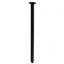 Blaze Square Ceiling Shower Arm 600mm - Black