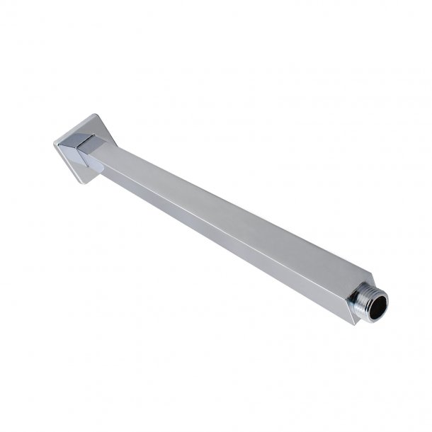 Blaze Square Ceiling Shower Arm 400mm - Chrome
