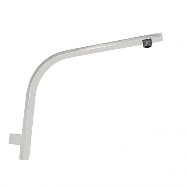 Blaze Square Gooseneck Wall Shower Arm - Chrome