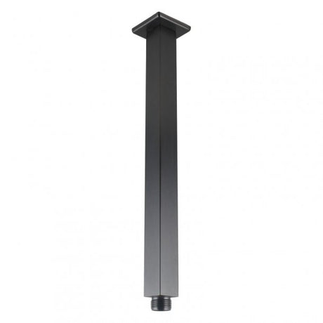 Blaze Square Ceiling Shower Arm 300mm - Brushed Gun Metal