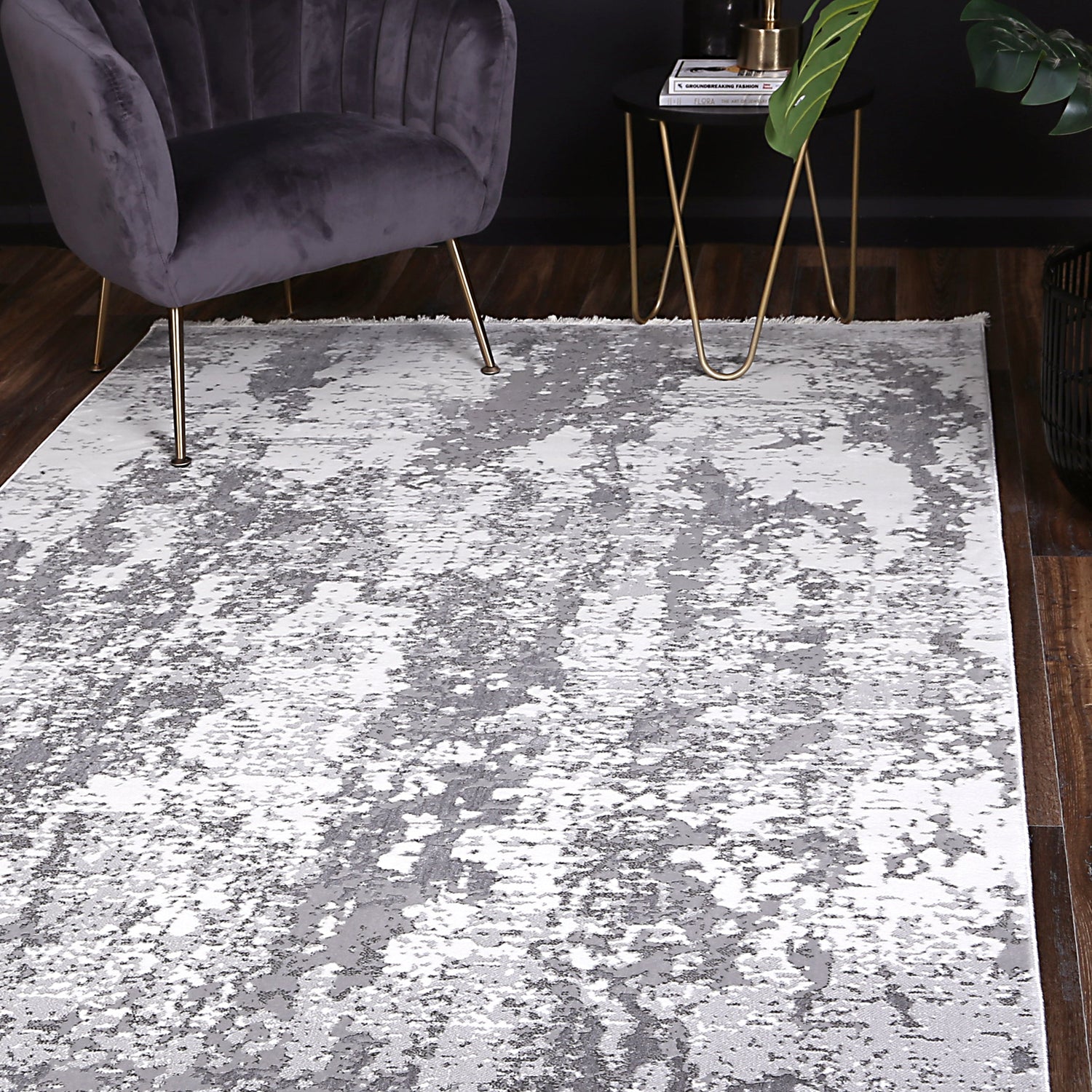 Cordelia One Modern Grey Rug