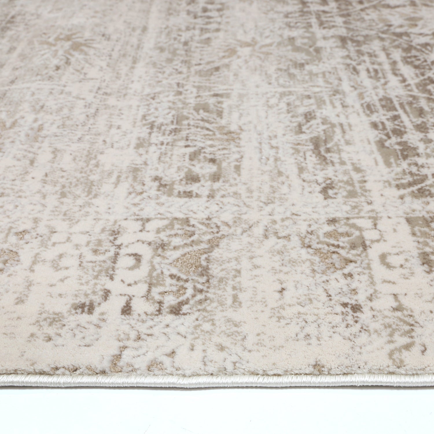 Cordelia Solid Beige Modern Rug