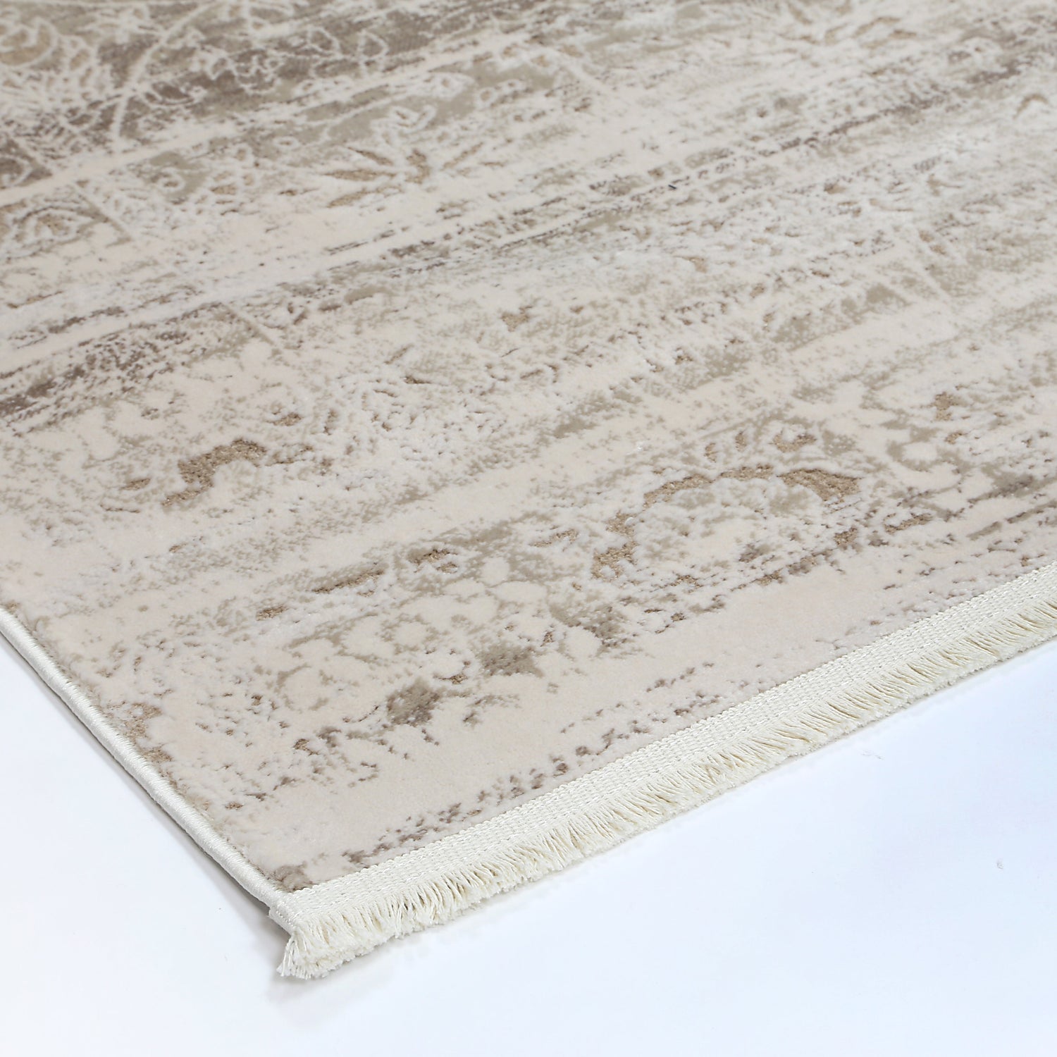 Cordelia Solid Beige Modern Rug