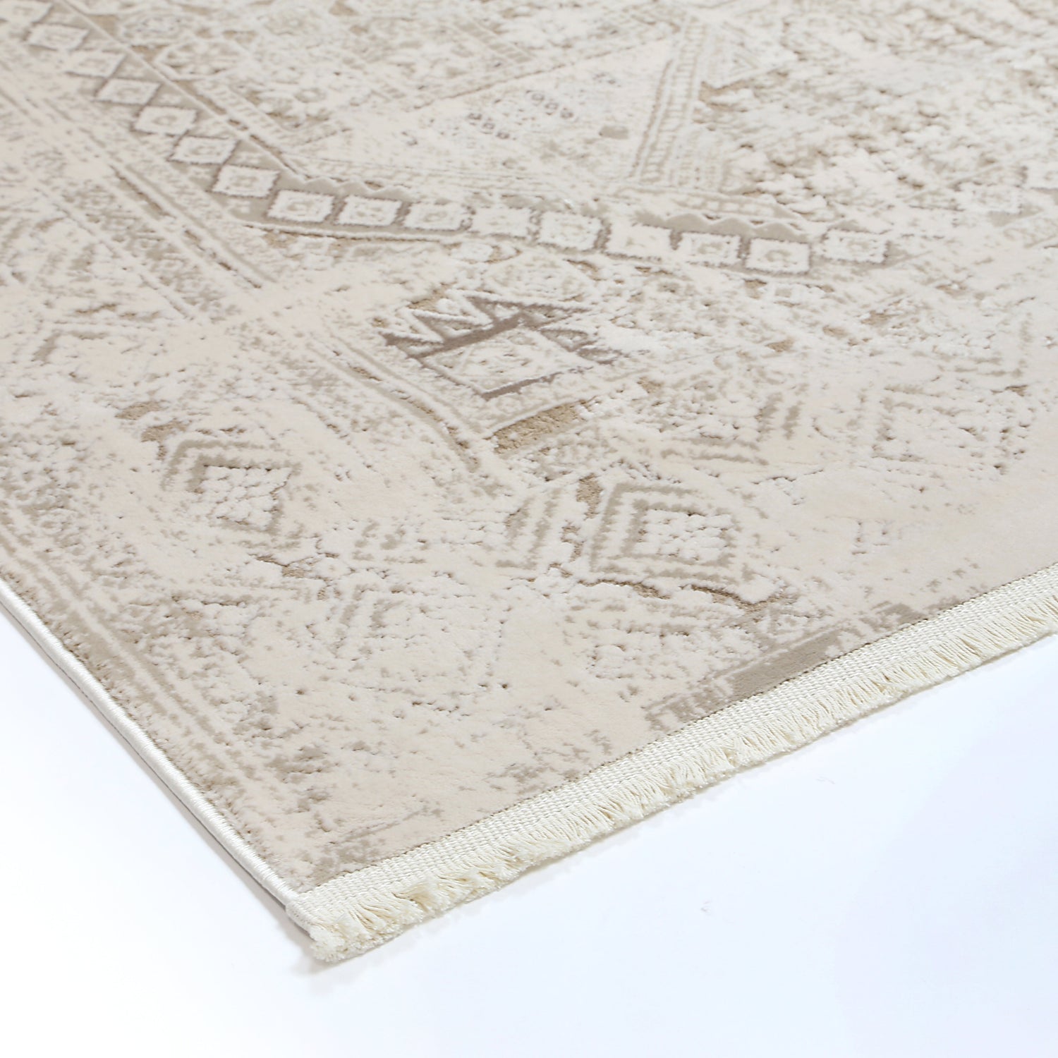 Cordelia Panel Beige Rug