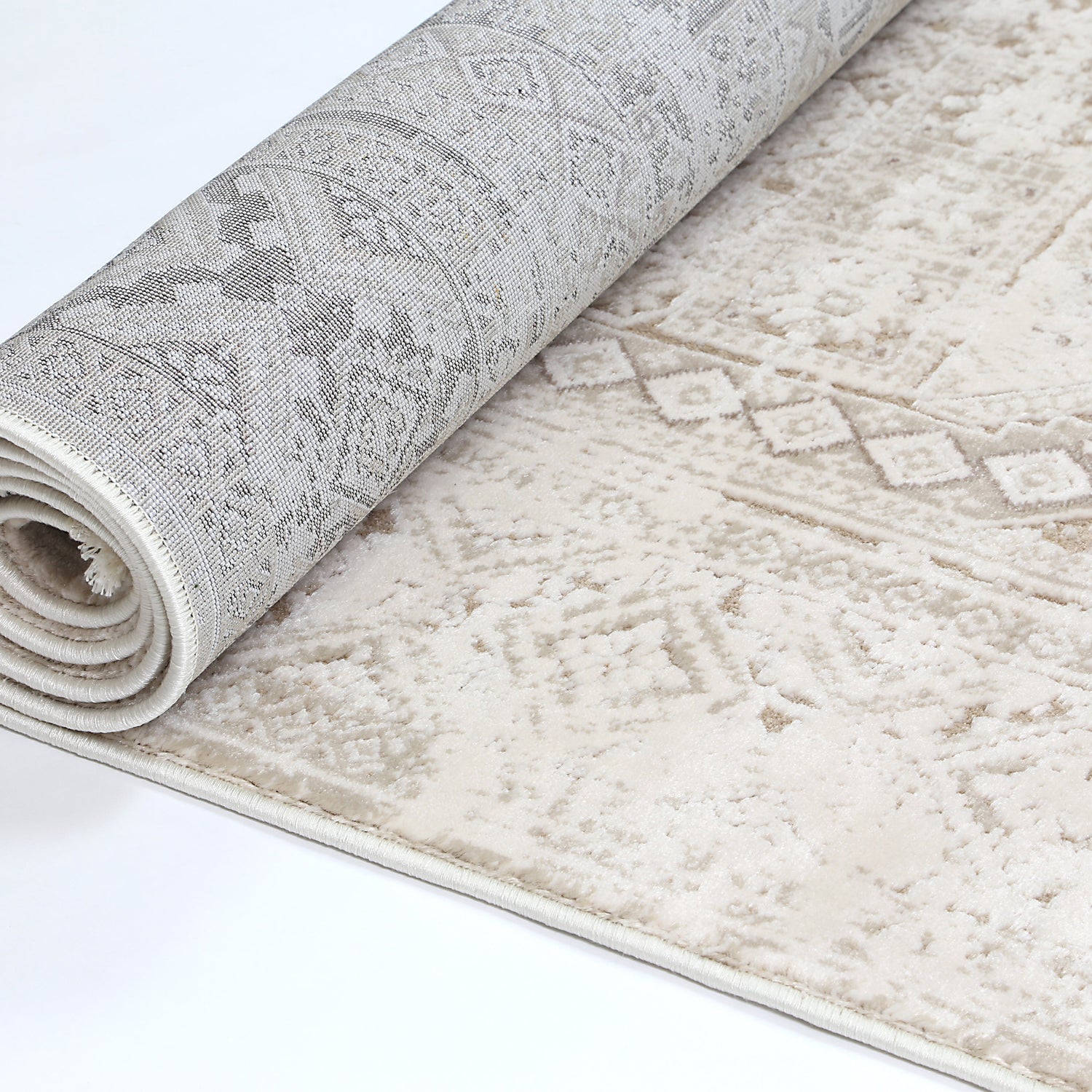 Cordelia Panel Beige Rug