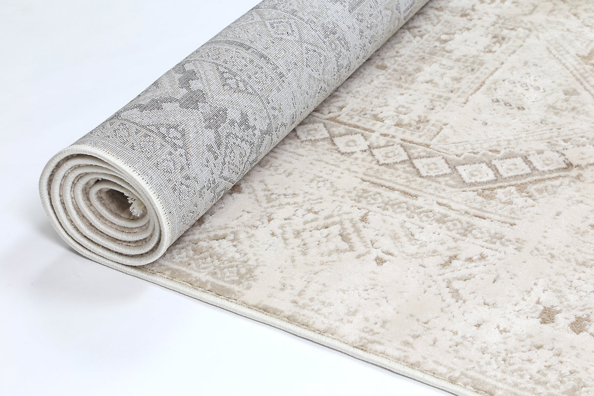 Cordelia Panel Beige Rug