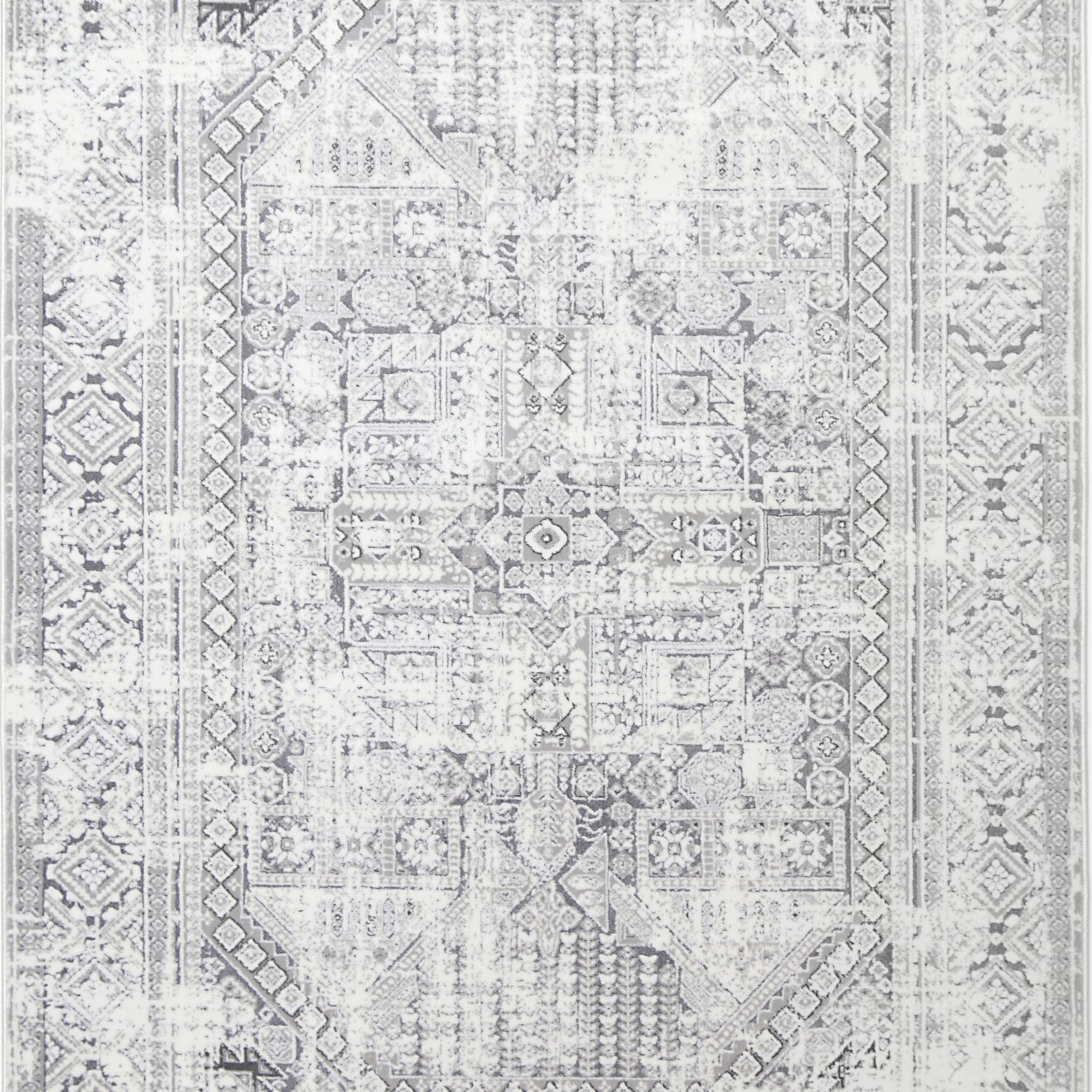 Cordelia Panel Grey Rug