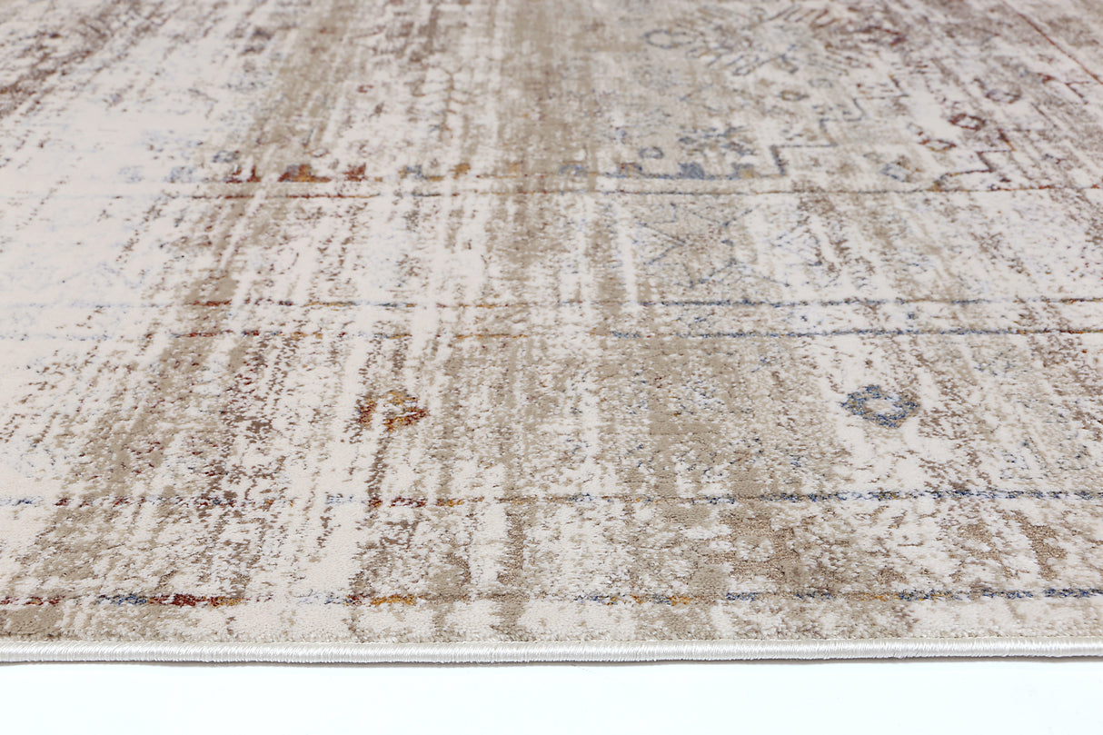 Cordelia Traditional Beige Multi Rug