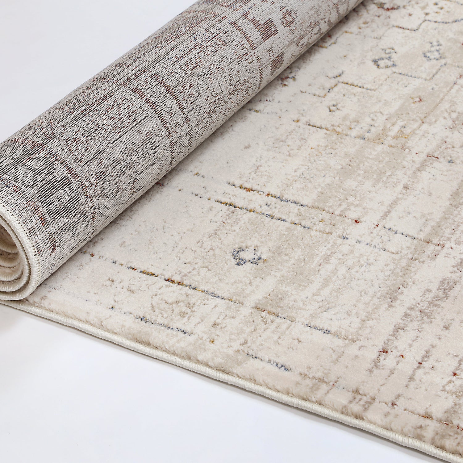 Cordelia Traditional Beige Multi Rug
