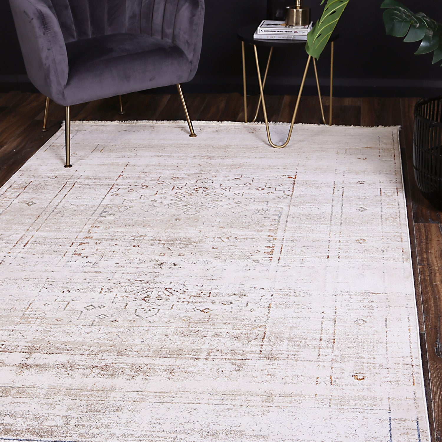 Cordelia Traditional Beige Multi Rug
