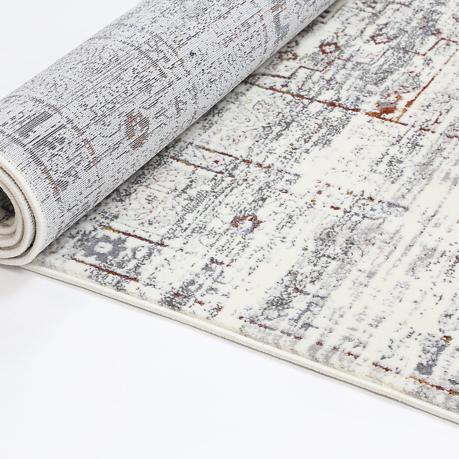 Cordelia Traditional Grey Multi Rug