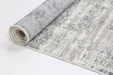 Cordelia Medalion Grey Blue Rug