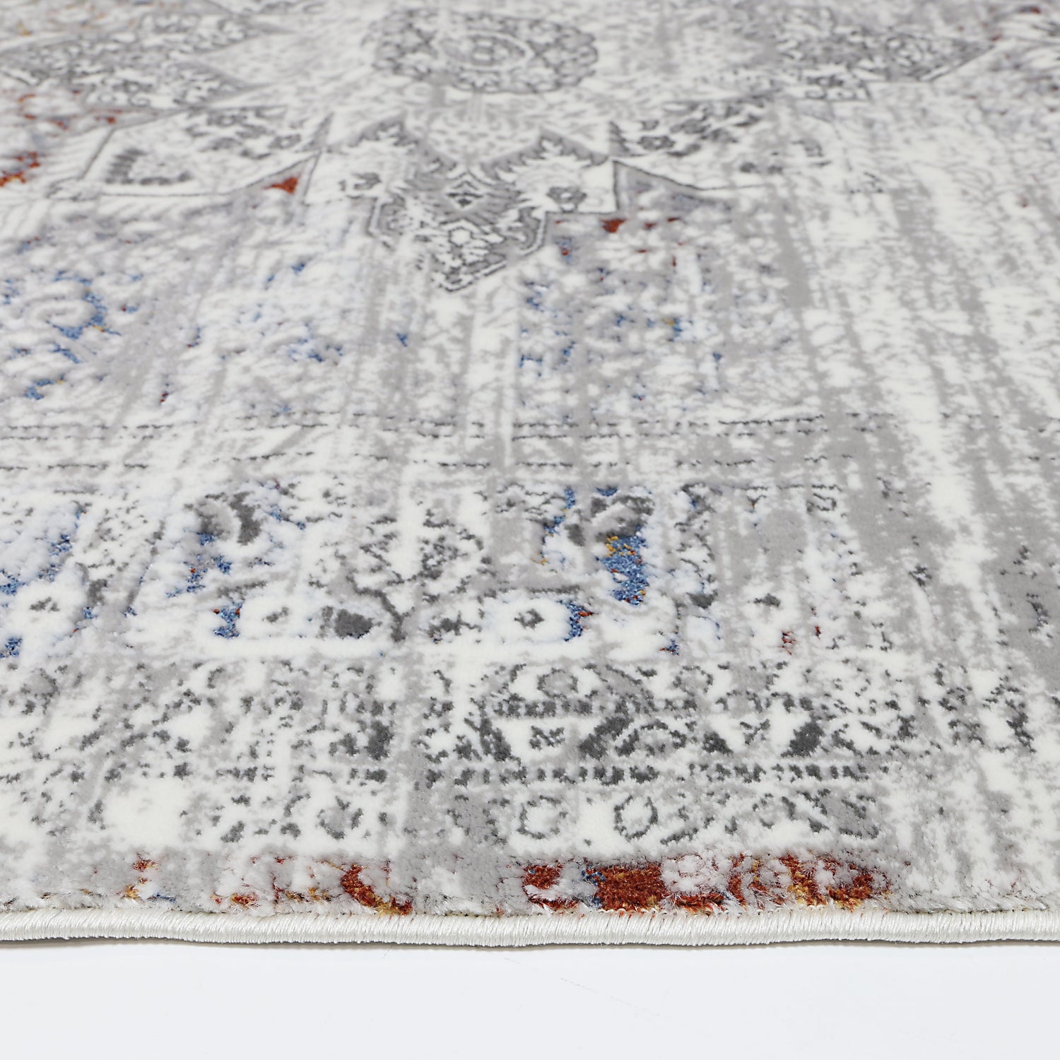 Cordelia Medalion Grey Multi Rug