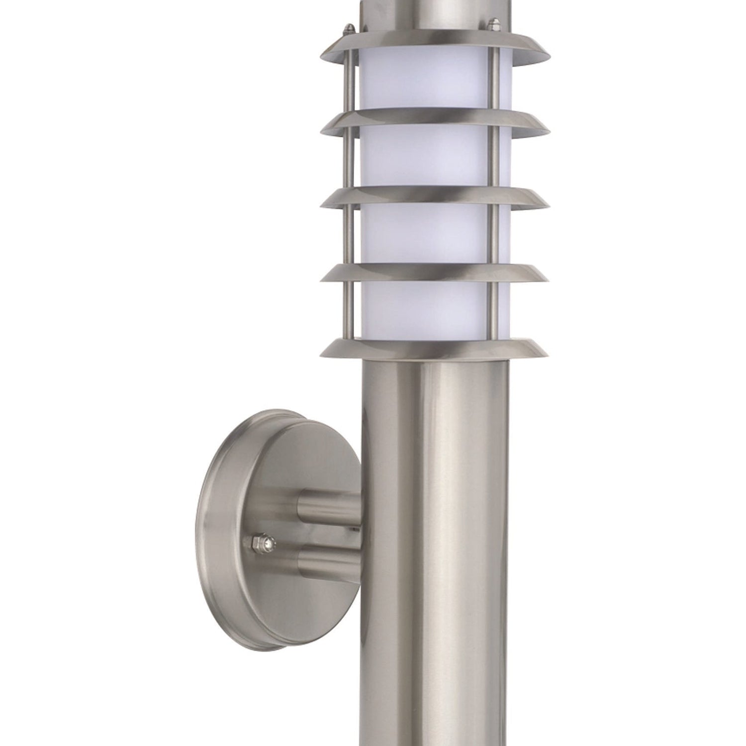 BORDA: Exterior E27 Surface Mounted Louvred Wall Light IP44