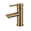 Pentro Round Basin Mixer - Brushed Brass